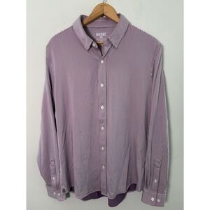 Rhone Men's L Slim Fit Performance Button Shirt Fine Italian Fabric